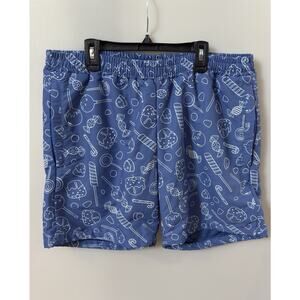 KROST x Hasbro Sugar Rush Swim Trunks in Snorkel Blue Mens XL